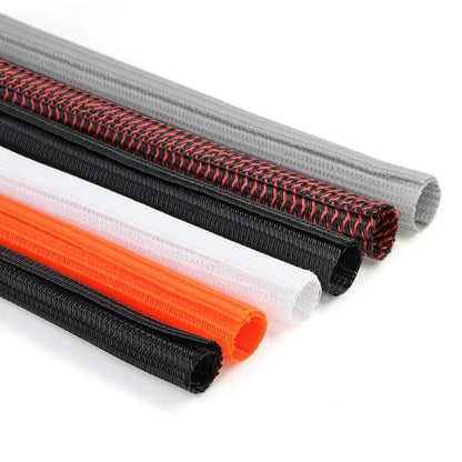 PET Braid Insulated Cable Sleeve 3mm ~ 50mm