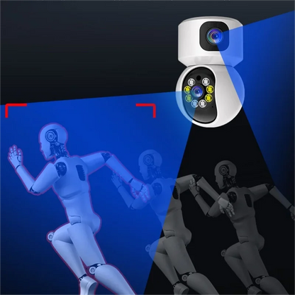 Tuya Dual Lens WiFi Baby Camera