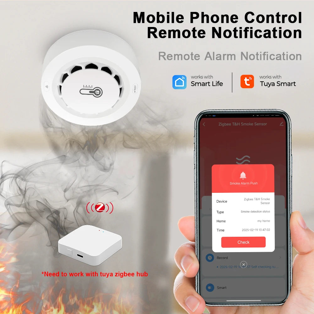 Tuya WiFi Smoke Detector