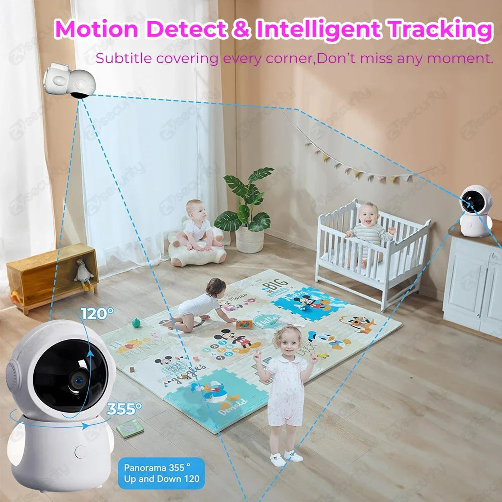 WireLess Auto Tracking WiFi Baby Monitor