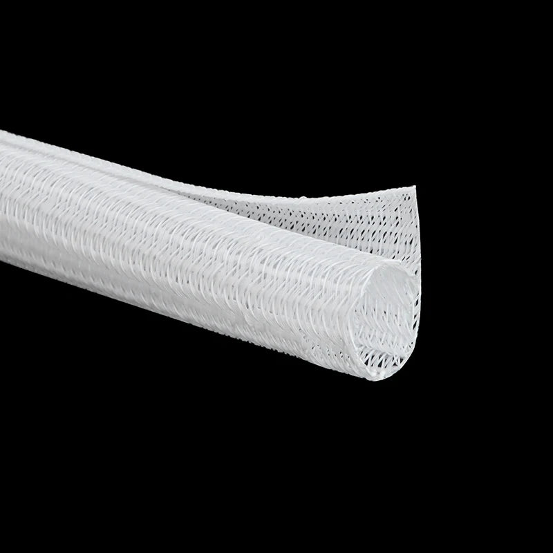 PET Braid Insulated Cable Sleeve 3mm ~ 50mm