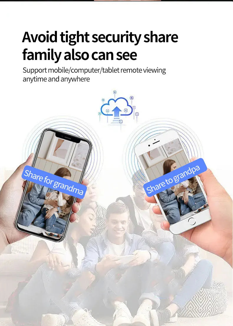 Tuya Dual Lens WiFi Baby Camera