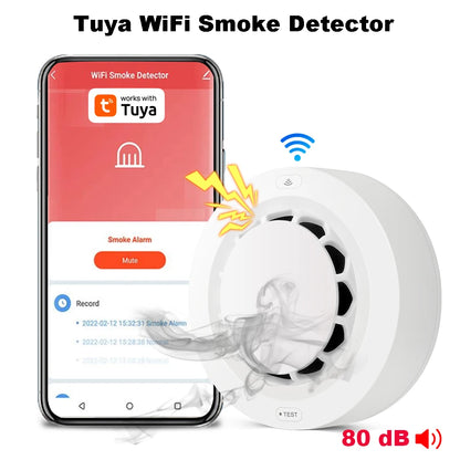 Smoke Fire Alarm Home Security System