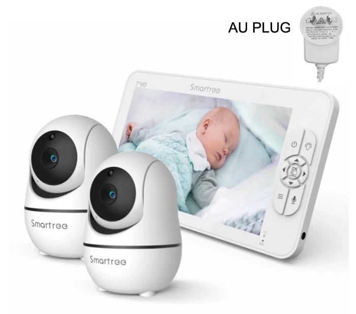 WireLess Split Screen Video Baby Monitor