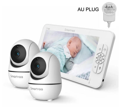 WireLess Split Screen Video Baby Monitor