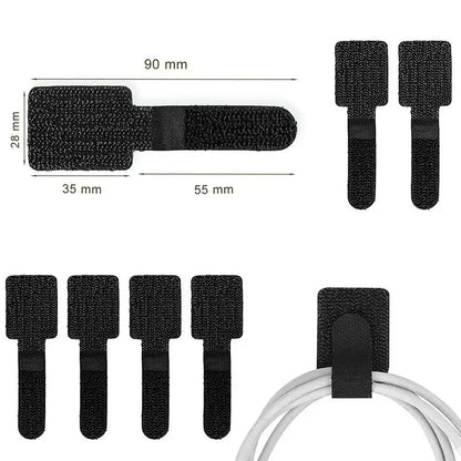 Attaches Câbles Réutilisables Auto-Adhésives