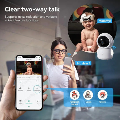 WireLess Auto Tracking WiFi Baby Monitor