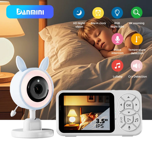 DANMINI WireLess Night light baby monitor