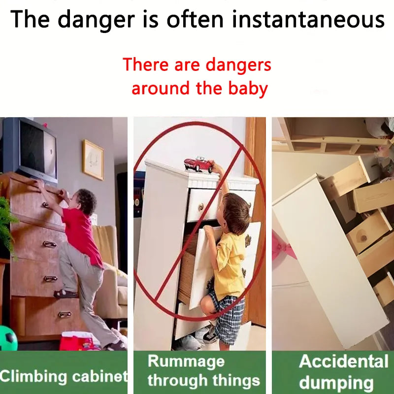 Furniture Anchors Strong Self-adhesive Cabinet