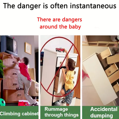 Furniture Anchors Strong Self-adhesive Cabinet