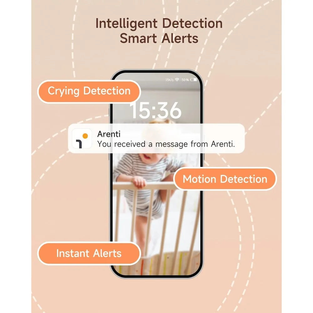 Baby Monitor Wireless Upgraded Display
