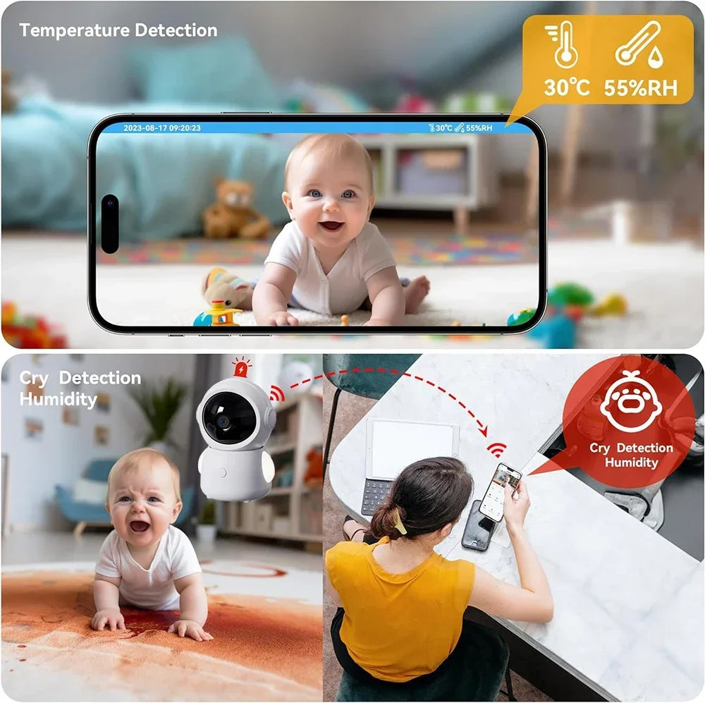 WireLess Auto Tracking WiFi Baby Monitor