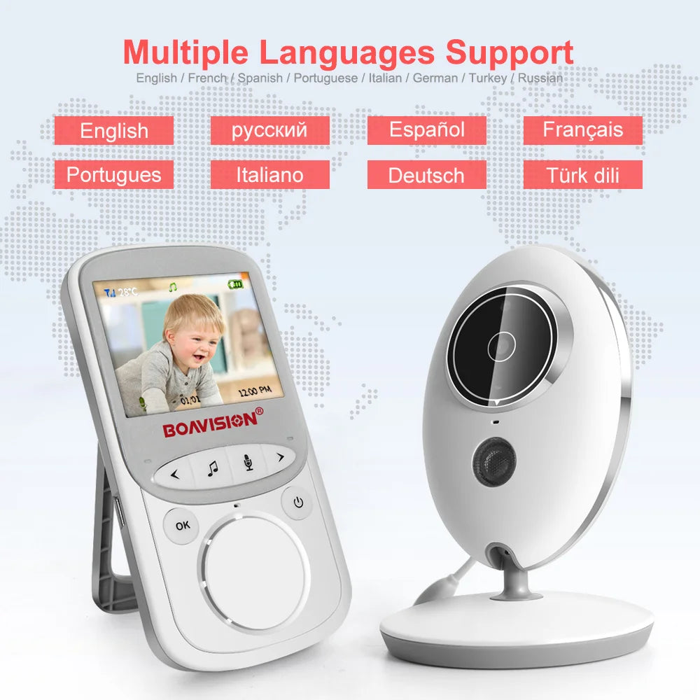 Wireless LCD Audio Video Baby Monitor