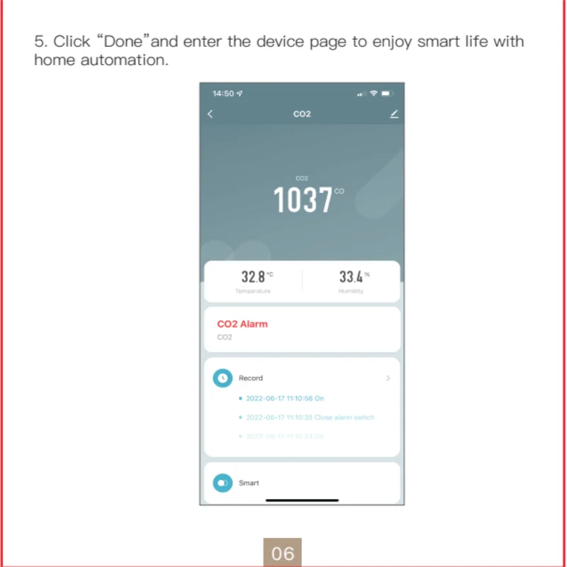Tuya Wifi Smart Smoke Alarm Detector