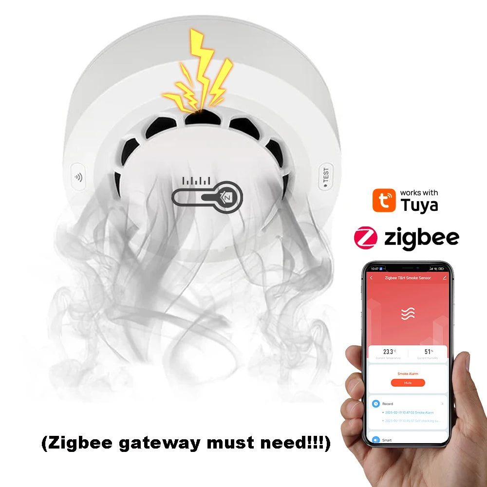 Tuya WiFi Smoke Detector