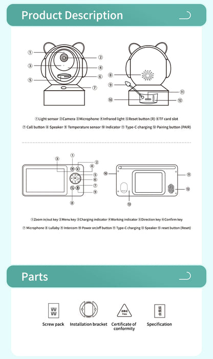 WireLess Wi-Fi Remote Control Monitor