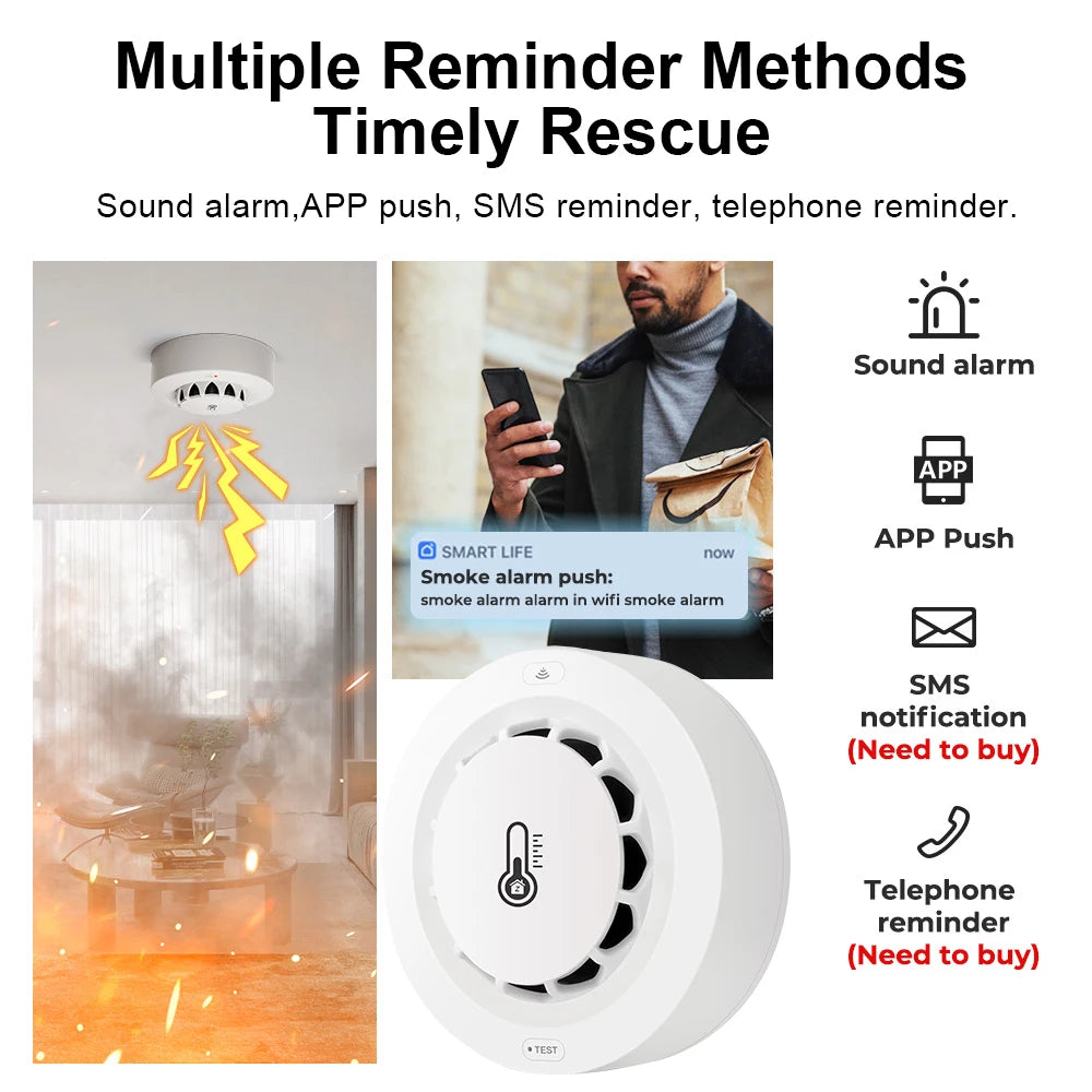 Tuya WiFi Smoke Detector