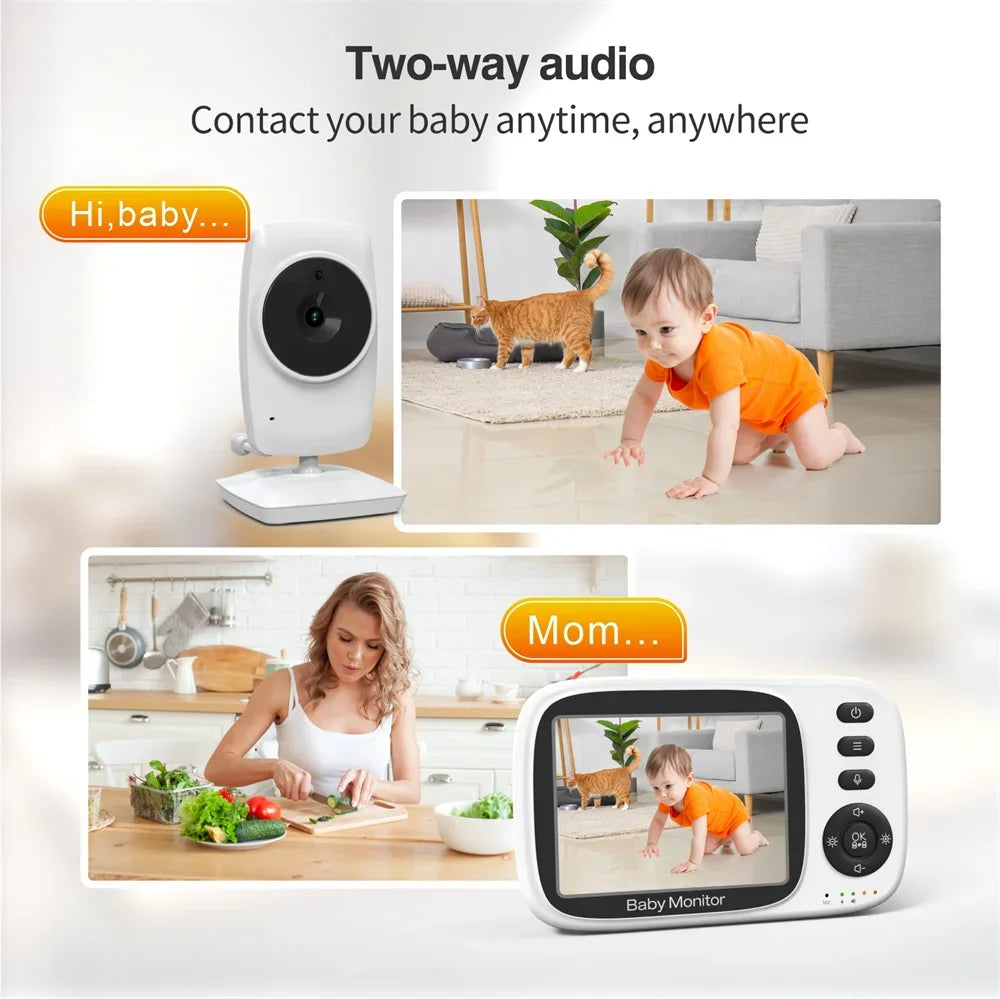 Baby Monitor Wireless Rechargeable Video