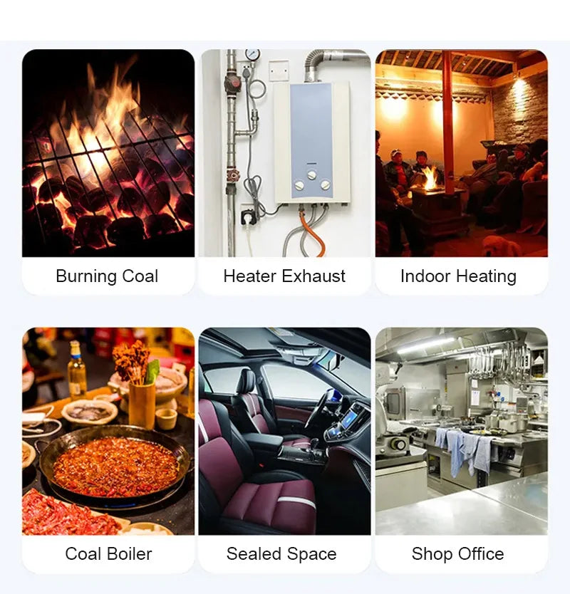 Home Indoor CO Poisoning Siren