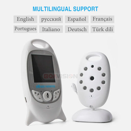 Wireless LCD Babysitter Video Baby Monitor