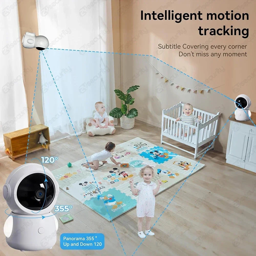 WireLess Auto Tracking WiFi Baby Monitor