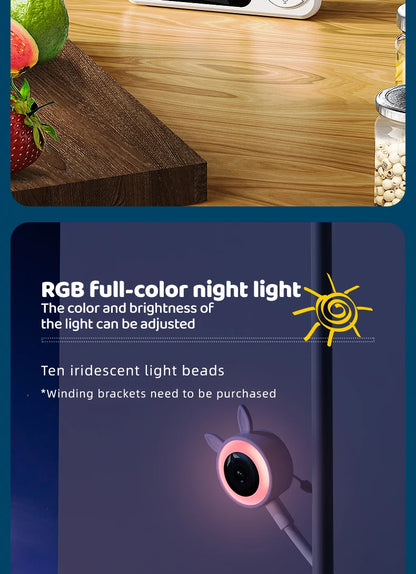 DANMINI WireLess Night light baby monitor