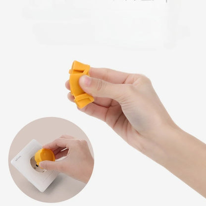 Cache Prise Silicone bébé Cartoon Anti-Électrocution