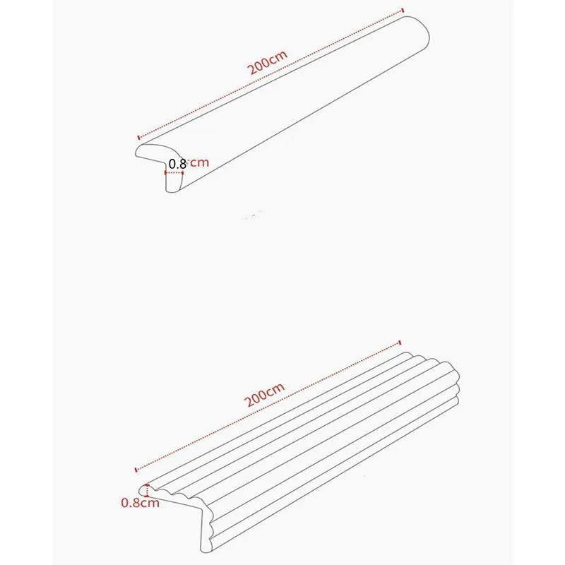 Super thick baby safety protection edge