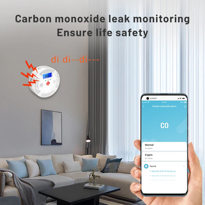 Home Indoor CO Poisoning Siren