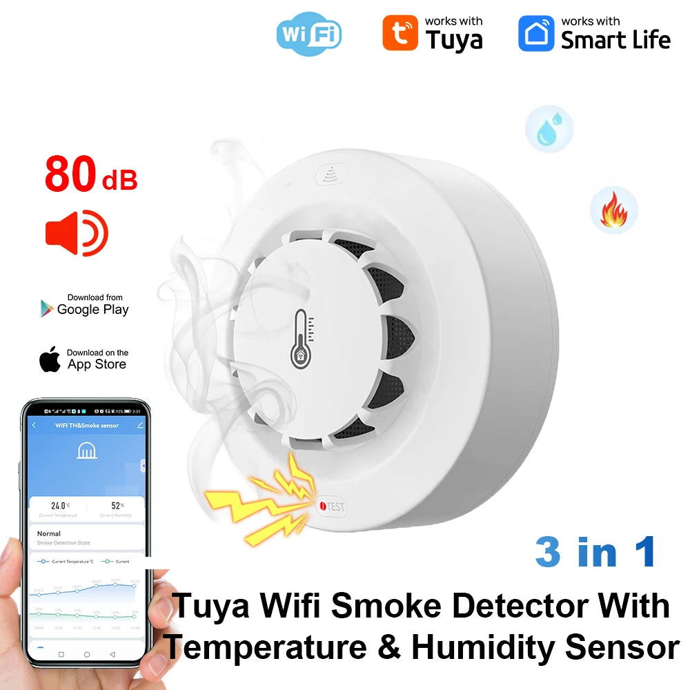 Tuya WiFi Smoke Detector