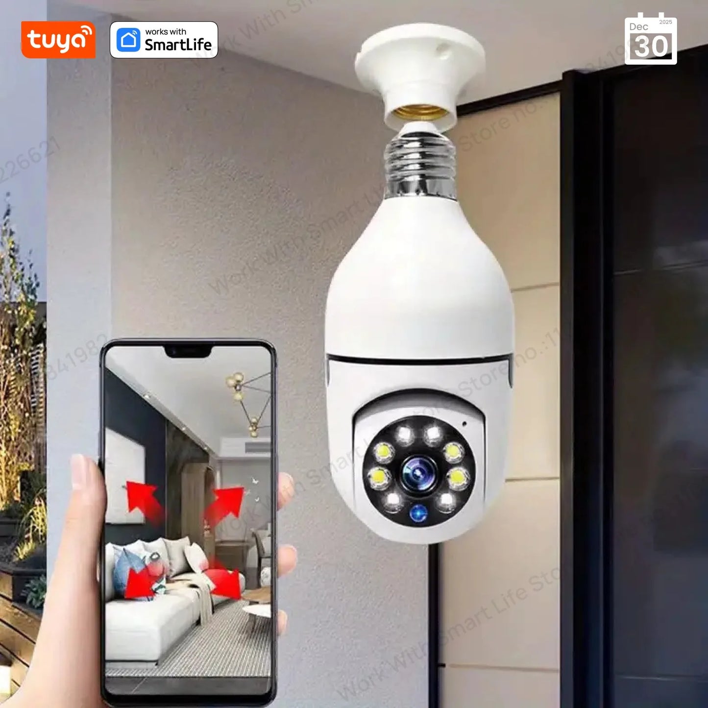 Bubble Night Camera Security
