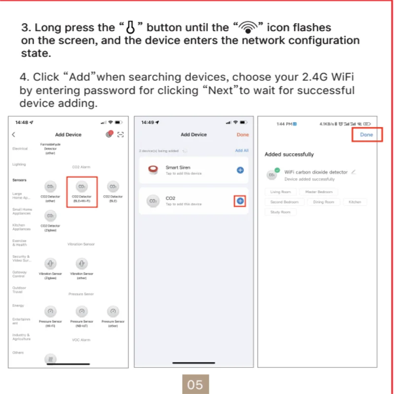 Tuya Wifi Smart Smoke Alarm Detector