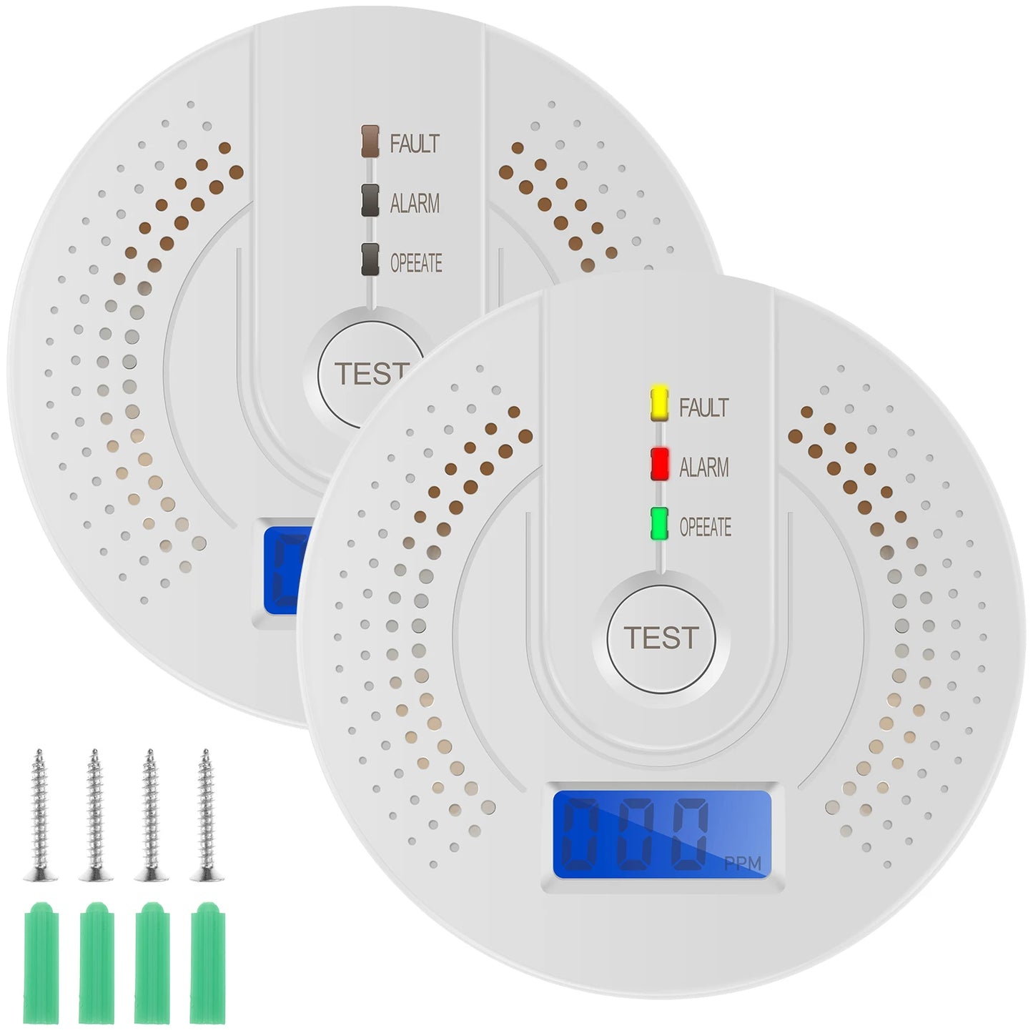 Independent CO Alarm Sensor