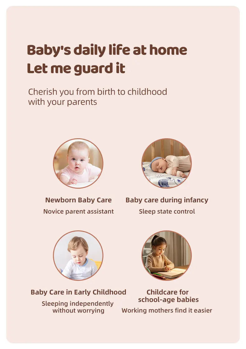 WireLess Baby Monitor Tuya APP Remote Control