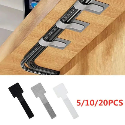 Attaches Câbles Réutilisables Auto-Adhésives