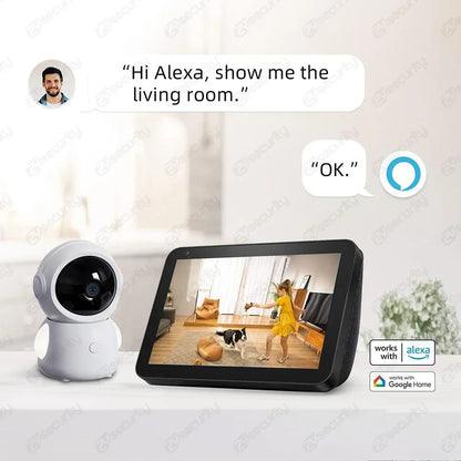 WireLess Auto Tracking WiFi Baby Monitor