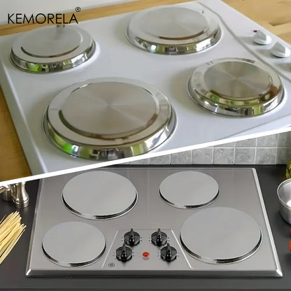 Electric Stove Burner Stainless Covers