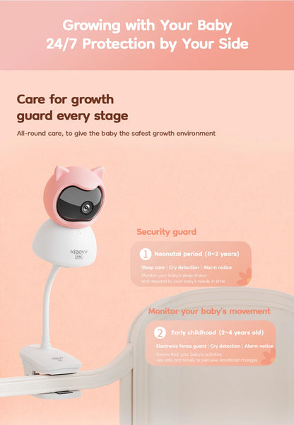 WireLess WiFi Xiaovv indoor Baby Monitor
