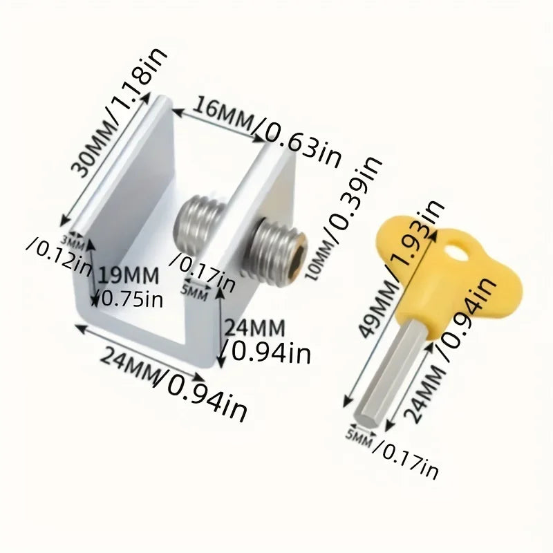 Sliding Sash Stopper Cabinet Doors Security