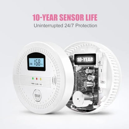 LCD Display Smoke Home Fire Alarm