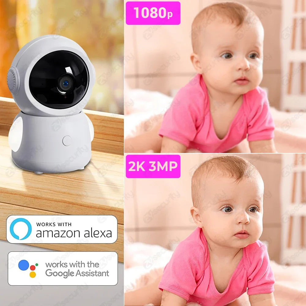 WireLess Auto Tracking WiFi Baby Monitor