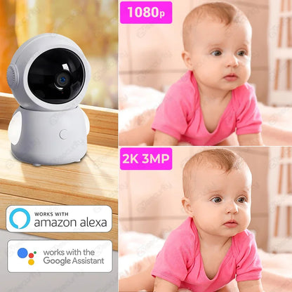 WireLess Auto Tracking WiFi Baby Monitor