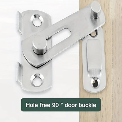 Stainless steel door lock guard