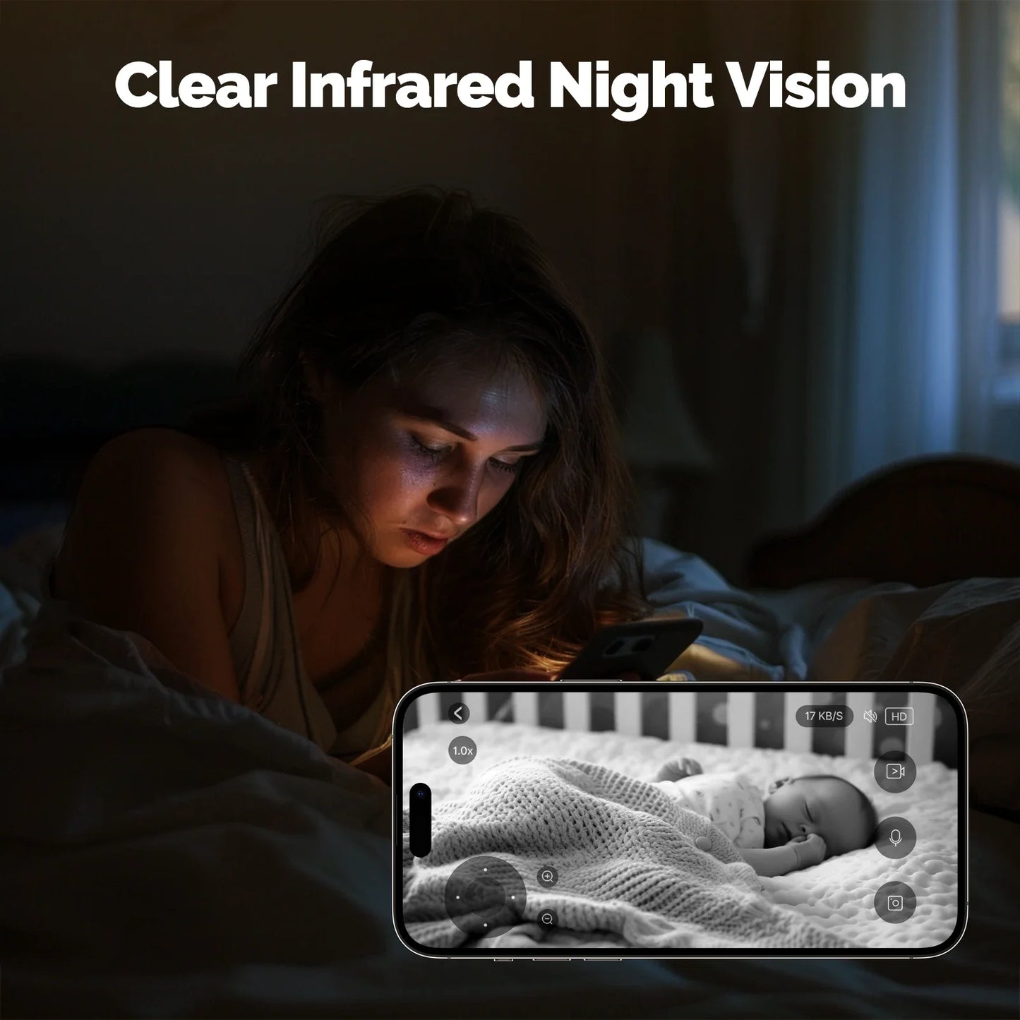 MOES Indoor WiFi Smart Security Camera