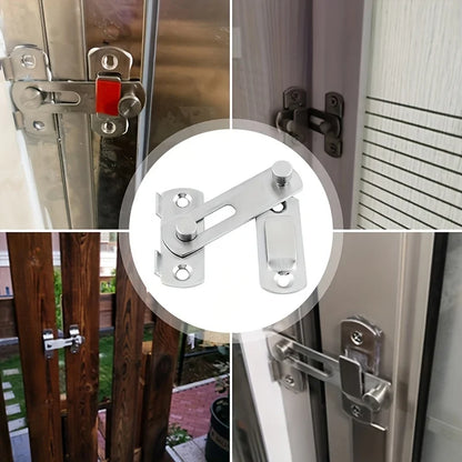 Stainless steel door lock guard
