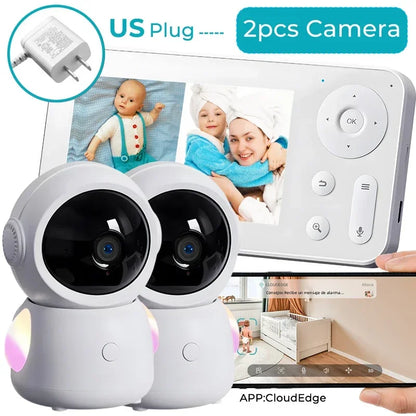 WireLess Auto Tracking WiFi Baby Monitor