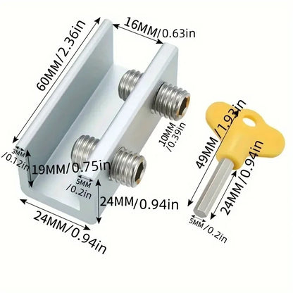 Sliding Sash Stopper Cabinet Doors Security