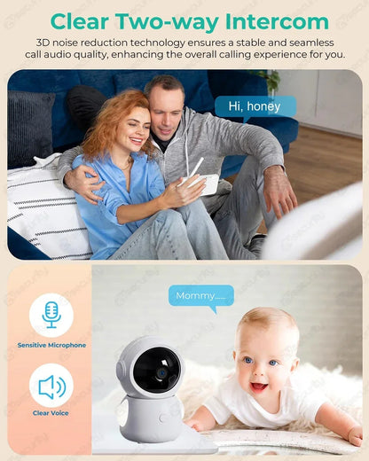 WireLess Auto Tracking WiFi Baby Monitor