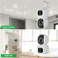 Tuya 8MP WiFi IP Camera Dual Lens Baby Monitor Color Night Vision Human Automatic Tracking Video Smart Home Surveillance Camera