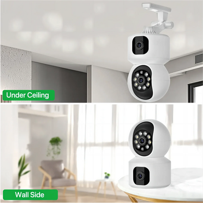 Tuya Dual Lens WiFi Baby Camera